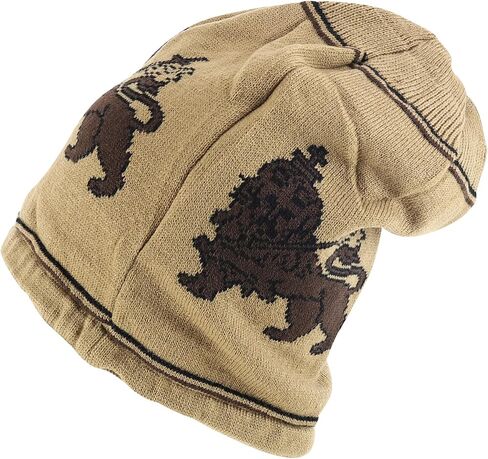 Armycrew Lion of Judah Rasta RGY Deep Long Dreadlock Beanie in Kuwait