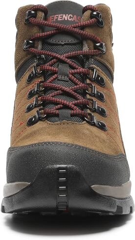 Men’s 6 Inch Waterproof Work Boots, Soft Toe Industrial Construction Boots with Slip Resistant Rubber Sole, Coolmax Lining, Durable Leather Upper for Outdoor, Hiking & Jobsite D61201A-D61201B in Saudi Arabia