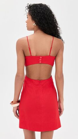 FARM Rio Women's Red Flower Mini Dress in Saudi Arabia