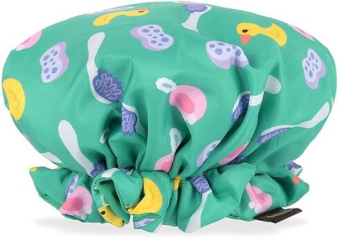 P.L.A.Y. Cute Plush Dog Toys - Splish Splash Bathtime Themed Durable Squeaker Crinkle Toy, Great for Puppies & Small, Medium, Large Dogs - Machine Washable, Recycled Materials (Shower Cap) in Kuwait