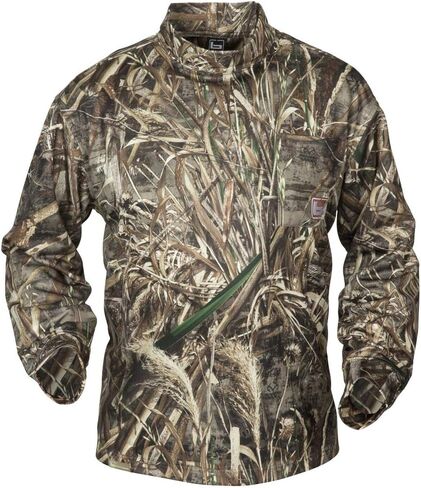 Banded Tec Fleece Mock Neck Shirt in Saudi Arabia
