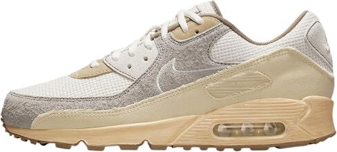 Nike Air Max 90 Premium Men's Shoes (Muslin/Pale Ivory/College Grey/Sail) Size 9 in Kuwait