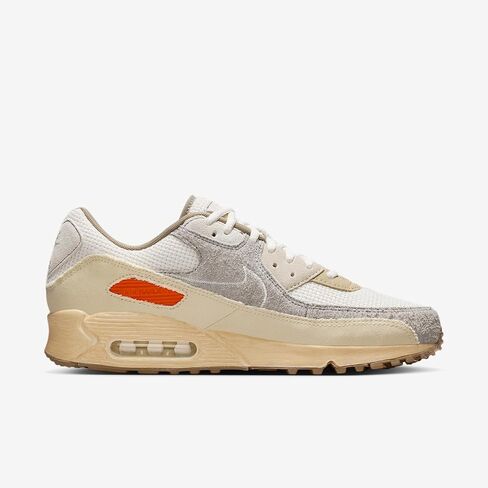 Nike Air Max 90 Premium Men's Shoes (Muslin/Pale Ivory/College Grey/Sail) Size 9 in Kuwait