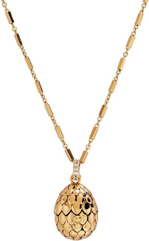 Alex and Ani House of the Dragon Egg Locket | تفاصيل مخفية عن تاج فيسيريس | الذهب والمينا | قلادة قابلة للتعديل | HOTD Jewelry For Women in Kuwait