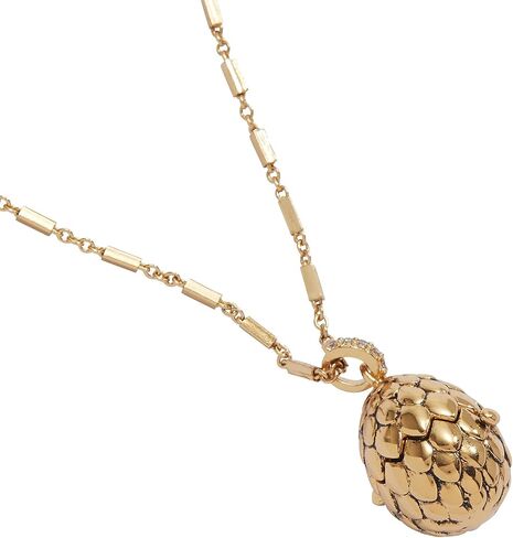Alex and Ani House of the Dragon Egg Locket | تفاصيل مخفية عن تاج فيسيريس | الذهب والمينا | قلادة قابلة للتعديل | HOTD Jewelry For Women in Kuwait