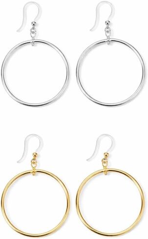 Plastic Post Womens Hypoallergenic Non-Allergenic Drop Plastic Earrings Hooks Posts Nickel Free Dangle Earrings for Sensitive Ears Lightweight Everyday Earrings in Saudi Arabia