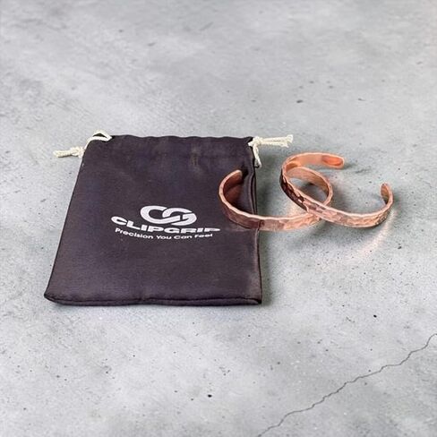2-PACK 100% Pure Copper Bracelet for Men & Women – 2 Pack Solid Copper Cuff, Adjustable Raw Uncoated Copper Wristband, Handmade Hammered Design – Not Plated in Saudi Arabia