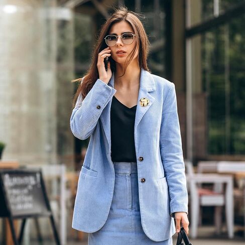 2Pcs Irregular Geometric Brooch Lapel Shawl Pin Gold Brooch Pins Vintage Fashion Weddings Suit Dress Clothing Accessorie Jewelry for Women Men in Saudi Arabia