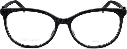 Jimmy Choo JC309 DXF GLITTER BLACK 53/16/145 WOMAN Eyewear Frame in Saudi Arabia