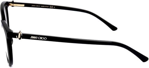 Jimmy Choo JC309 DXF GLITTER BLACK 53/16/145 WOMAN Eyewear Frame in Saudi Arabia