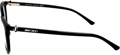 Jimmy Choo JC309 DXF GLITTER BLACK 53/16/145 WOMAN Eyewear Frame in Saudi Arabia