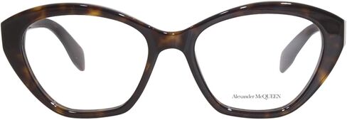 Alexander McQueen AM0360O 002 Eyeglasses Women's Havana Full Rim Cat Eye 52mm in Saudi Arabia