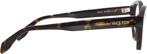 Alexander McQueen AM0360O 002 Eyeglasses Women's Havana Full Rim Cat Eye 52mm in Saudi Arabia