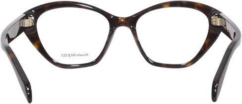 Alexander McQueen AM0360O 002 Eyeglasses Women's Havana Full Rim Cat Eye 52mm in Saudi Arabia