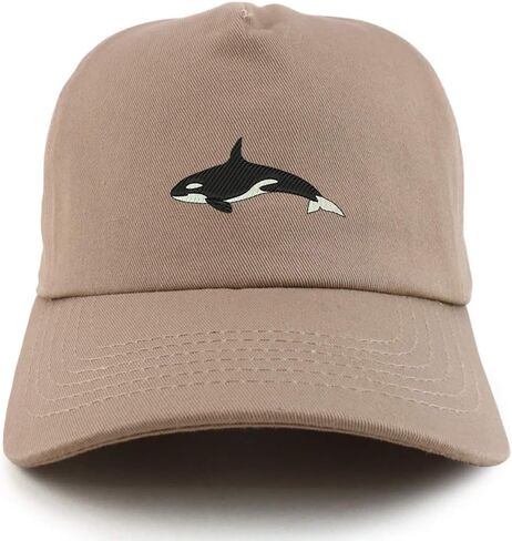 Trendy Apparel Shop Orca Killer Whale Unstructured 5 Panel Dad Baseball Cap in Kuwait