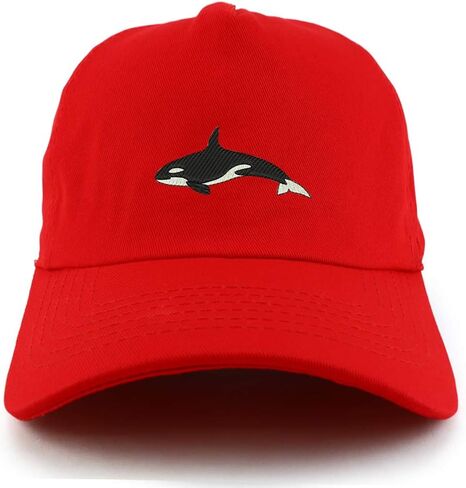 Trendy Apparel Shop Orca Killer Whale Unstructured 5 Panel Dad Baseball Cap in Kuwait