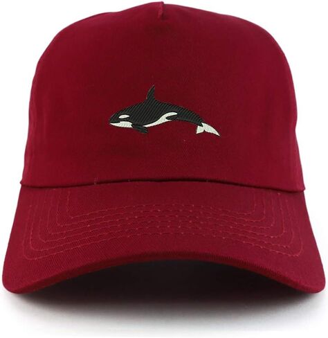 Trendy Apparel Shop Orca Killer Whale Unstructured 5 Panel Dad Baseball Cap in Kuwait