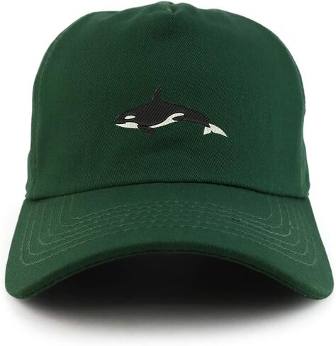 Trendy Apparel Shop Orca Killer Whale Unstructured 5 Panel Dad Baseball Cap in Kuwait