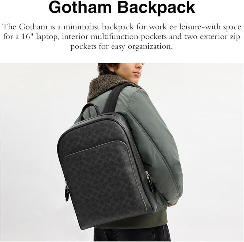 COACH Gotham Backpack in Signature in Kuwait