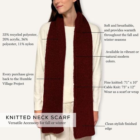 Cable Knit Scarf, Humble Hilo in Saudi Arabia