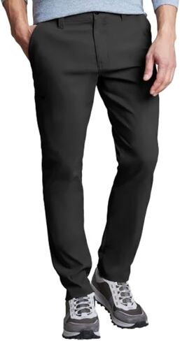Copper & Oak Supply Co. Men's Straight Fit Stretch Tech Pant (US, Waist Inseam, 32, 30, Regular, Regular, Black) in Saudi Arabia