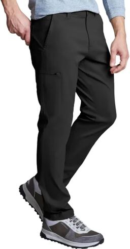 Copper & Oak Supply Co. Men's Straight Fit Stretch Tech Pant (US, Waist Inseam, 32, 30, Regular, Regular, Black) in Saudi Arabia
