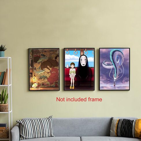 Pounchi Anime Posters (8 Pcs with Glue Dots) 11.2" x 16.5" Japanese Anime HD Printing Poster Unframed Version for Room Bedroom Club Wall Art Decor for Teens in Kuwait