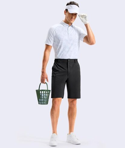 Soothfeel Men's Casual Shorts with 5 Pockets 7"/ 9" Golf Shorts Stretch Quick Dry Lightweight Work Dress Hiking Shorts in Kuwait