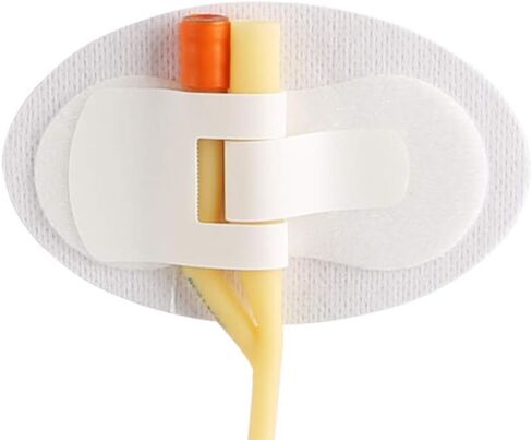 Foley Catheter Urinary Leg Bag Legband Holder,statlock Foley Catheter stabilization Device ，g Tube Accessories Supplies，Feeding Tube Supplies(Pack of 4) in Saudi Arabia