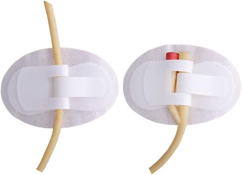 Foley Catheter Urinary Leg Bag Legband Holder,statlock Foley Catheter stabilization Device ，g Tube Accessories Supplies，Feeding Tube Supplies(Pack of 4) in Saudi Arabia