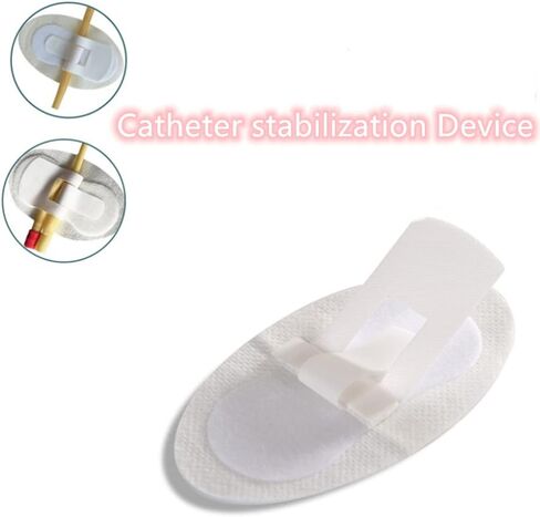 Foley Catheter Urinary Leg Bag Legband Holder,statlock Foley Catheter stabilization Device ，g Tube Accessories Supplies，Feeding Tube Supplies(Pack of 4) in Saudi Arabia
