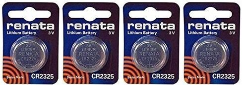 Renata CR2325 Batteries - 3V Lithium Coin Cell 2325 Battery (4 Count) in Saudi Arabia