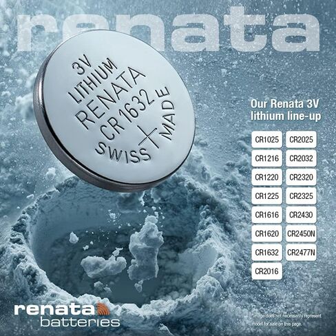 Renata CR2325 Batteries - 3V Lithium Coin Cell 2325 Battery (4 Count) in Saudi Arabia