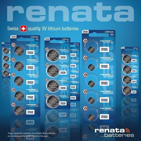 Renata CR2325 Batteries - 3V Lithium Coin Cell 2325 Battery (4 Count) in Saudi Arabia