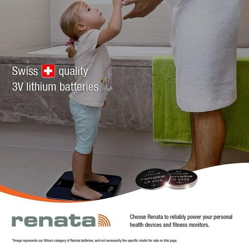 Renata CR2325 Batteries - 3V Lithium Coin Cell 2325 Battery (4 Count) in Saudi Arabia