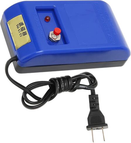 Watch Demagnetizer Tool, 110V Degausser, Professional Degaussing Demagnetizer Tool, Plastic Degausser Watch Repair Tools for Watches Demagnetization, 4.3x2.3x1.6in, 1Pcs in Saudi Arabia