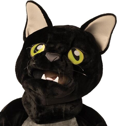 Black Cat Costume with Mask Head and Paws Kit Halloween Costume, Women and Men, Adult One Size in Saudi Arabia