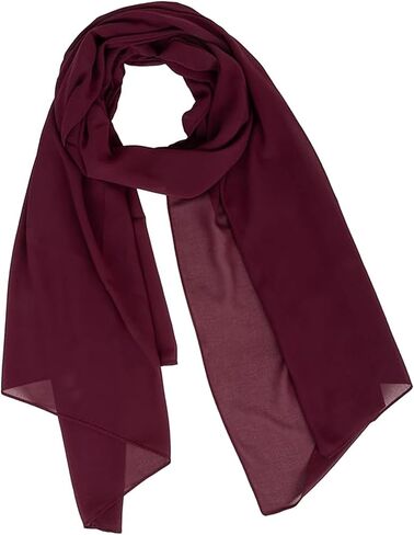 IZUS Women Summer Scarf Sheer Chiffon Sunscreen Large Shawls Wraps Lightweight-Neck-Headscarf Spring Scarves Evening Dresses in Kuwait