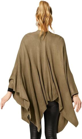 Coco + Carmen Kiara Shawl Wraps for Women in Mushroom - Lightweight Pashmina Shawls and Wraps, 48" x 25.5" Pashmina Scarf for Women Sizes 0-14 in Saudi Arabia