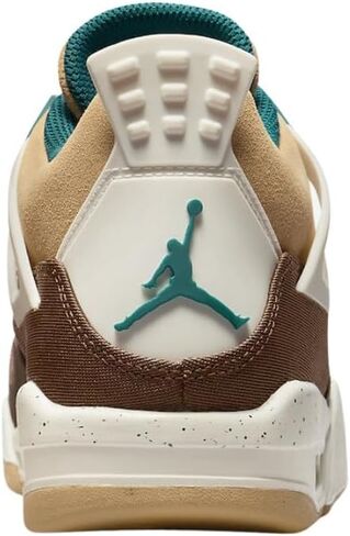 NIKE Air Jordan 4 Retro Big Kids Shoes Size-5, Brown in Saudi Arabia