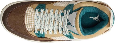 NIKE Air Jordan 4 Retro Big Kids Shoes Size-5, Brown in Saudi Arabia