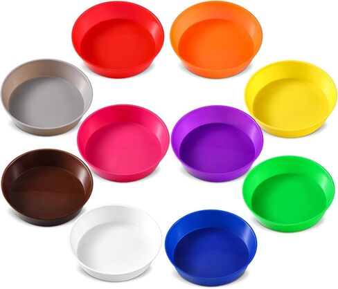 Soulchen 20 PCS فرز الأوعية لمرحلة ما قبل المدرسة 10 ألوان العد وفرز الأوعية للألوان الصغار فرز الأكواب in Kuwait