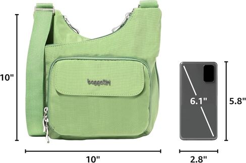 Criss Cross - Lightweight 10"x11" Womens Crossbody Nylon Travel Bag, Everyday Bag in Kuwait