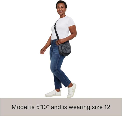 Criss Cross - Lightweight 10"x11" Womens Crossbody Nylon Travel Bag, Everyday Bag in Kuwait