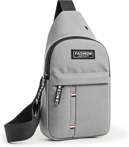 Sling Bag for Men Women, Multipurpose Cross Body Chest Bag Small Sling Backpack,Shoulder Bag for Travel Hiking in Kuwait
