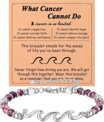 Wave Bracelets for Women, Unique Birthday Gifts for Women The Waves of Life We've Been Through Mothers Day Anniversary Christmas Meaningful Inspirational Gifts Bracelets for Friend Her Wife Mom in Saudi Arabia