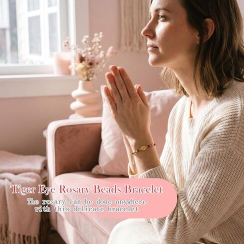 Cross Bracelet Gifts for Women Her - 14K Gold Plated Religious Faith Belief Virgin Mary Bracelets Gifts for Mom Daughter Girlfriend Bestie‌ Wife Mothers Day Birthday Graduation Baptism Anniversary‌ in Kuwait