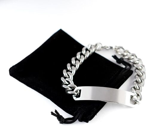 Fuck Cancer Cuban Link Bracelet in Kuwait