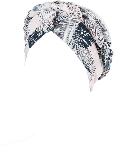 Women Floral Braid Head Wraps Chemo Hair Scarves Turban Pre-tie Headwear in Kuwait