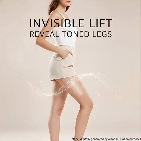 30 Pcs Thigh Lift Tape for Loose Skin, Skinnies Instant Thigh Lifts, Leg Tape for Sagging Skin, Sweat-Resistant Soft and Breathable, Comfortable for All-Day Wear Under Dresses, Skirts, or Workout. in Saudi Arabia